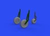 Eduard 648622 MiG-15 wheels BRONCO / HOBBY 2000 1/48